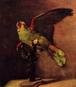 Vincent van Gogh, Le perroquet vert, 1886
